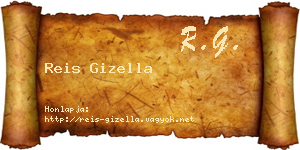 Reis Gizella névjegykártya